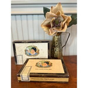 Vintage Garcia y Vega Cigar Box Pair – Panatella DeLuxe